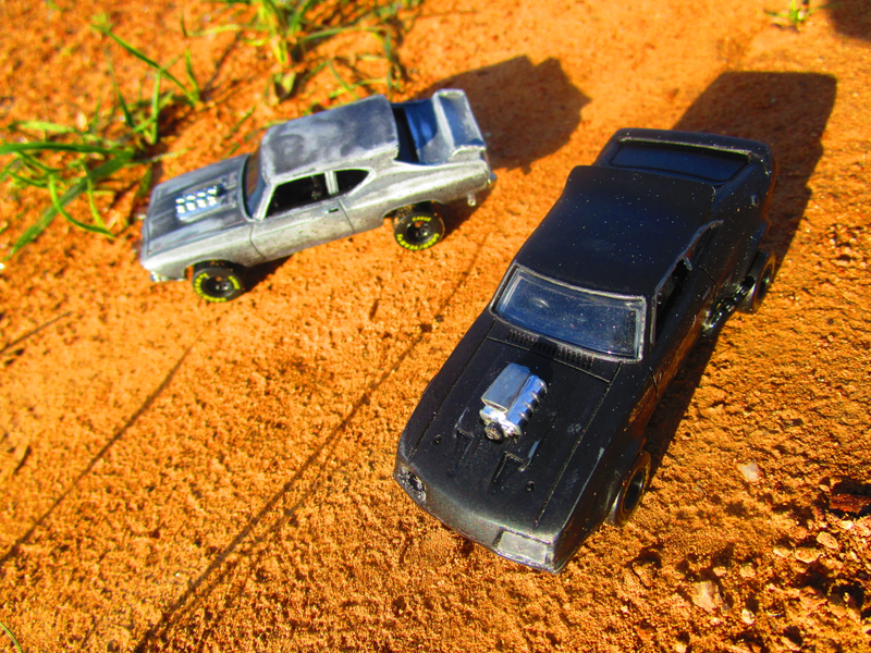 Illustration for article titled Mad Max: Custom HotWheels Interceptor.